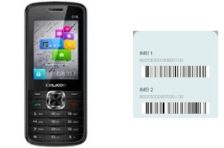 How to find the IMEI code on Celkon C19