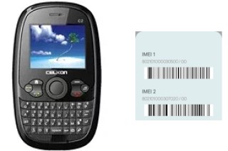 How to find the IMEI code on Celkon C2