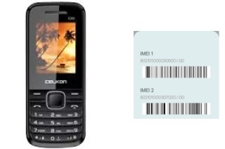 How to find the IMEI code on C201