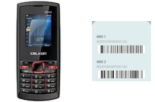 How to find the IMEI code on C203