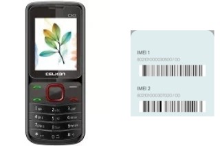 How to find the IMEI code on C303