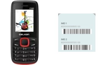 How to find the IMEI code on C340