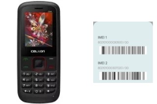 How to find the IMEI code on C349