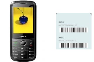 How to find the IMEI code on Celkon C44