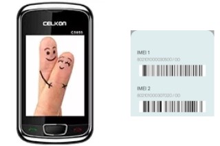 How to find the IMEI code on C5055