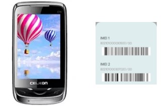 How to find the IMEI code on Celkon C75