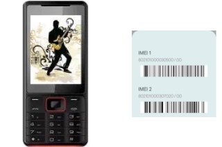 How to find the IMEI code on C769