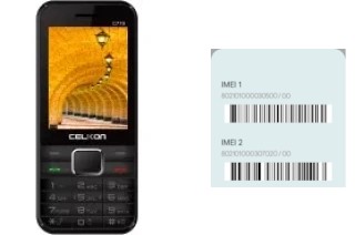 How to find the IMEI code on C779