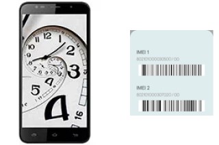 How to find the IMEI code on Millennia Epic Q550