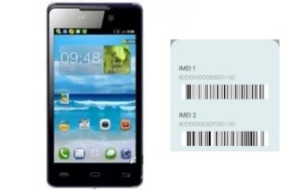 How to see the IMEI code in CHANGHONG W6