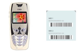 How to see the IMEI code in Chea 318