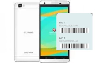 How to find the IMEI code on Flare S4 Plus