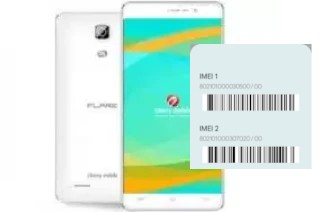 How to find the IMEI code on Flare S4