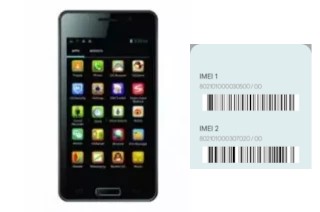 How to find the IMEI code on A222