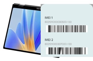 How to find the IMEI code on MiniBook X