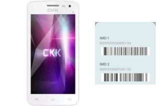 How to see the IMEI code in CKK mobile N2