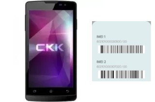 How to see the IMEI code in CKK mobile N5