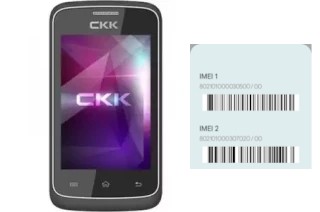 How to see the IMEI code in CKK mobile S11