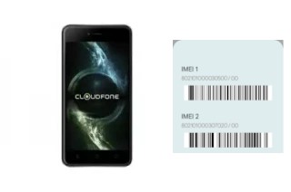 How to see the IMEI code in Cloudfone Thrill Power N