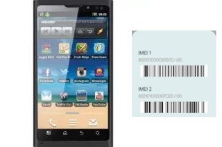 How to see the IMEI code in Excite 430G