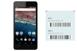 How to find the IMEI code on Colors Mobile P50 Touch