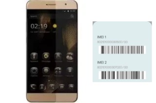 How to find the IMEI code on Comio P1