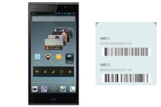 How to find the IMEI code on Smartphone 5005 NFC