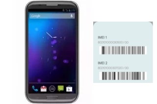 How to find the IMEI code on Smartphone 5700