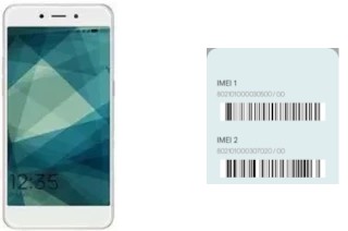 How to find the IMEI code on Coolpad E2C