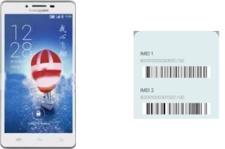 How to find the IMEI code on Coolpad K1