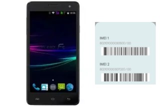 How to find the IMEI code on CP-F50AK