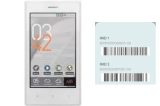 How to see the IMEI code in Cowon Z2