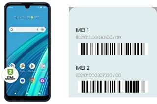 How to see the IMEI code in Debut S2