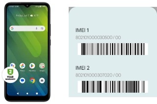 How to see the IMEI code in Icon 5