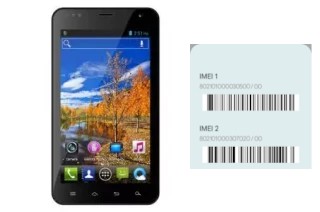 How to see the IMEI code in Cross A27