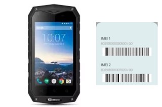 How to see the IMEI code in Crosscall Odyssey S1