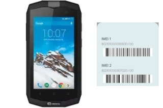 How to find the IMEI code on Crosscall Trekker-M1