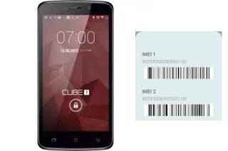 How to see the IMEI code in Cube1 S700