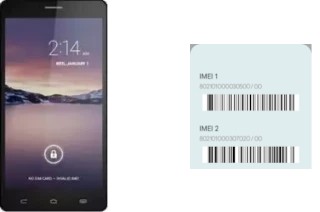 How to see the IMEI code in GT88