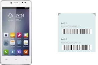 How to see the IMEI code in Cubot P10