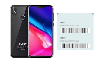 How to see the IMEI code in Cubot P20