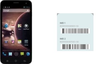 How to see the IMEI code in Cubot T9