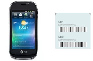 How to find the IMEI code on Aero