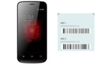 How to find the IMEI code on B245