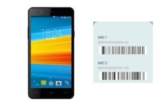 How to find the IMEI code on Ixion ES450 Astra