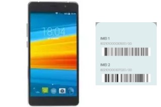 How to find the IMEI code on Ixion M850