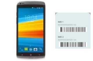 How to find the IMEI code on Ixion MS450 Born