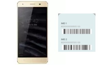 How to find the IMEI code on Ixion MS550