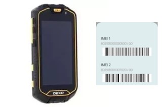 How to find the IMEI code on Ixion P145 Dominator