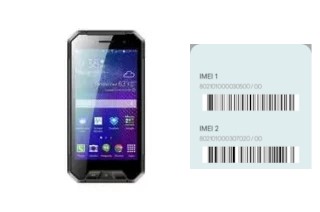 How to find the IMEI code on Ixion P245 Arctic